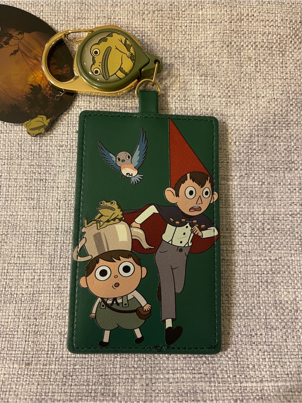 Over The Garden Wall Wirt & Greg Retractable Lanyard